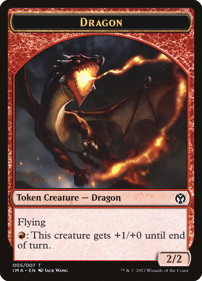 Dragon Token (005/007) [Iconic Masters Tokens] | Black Swamp Games