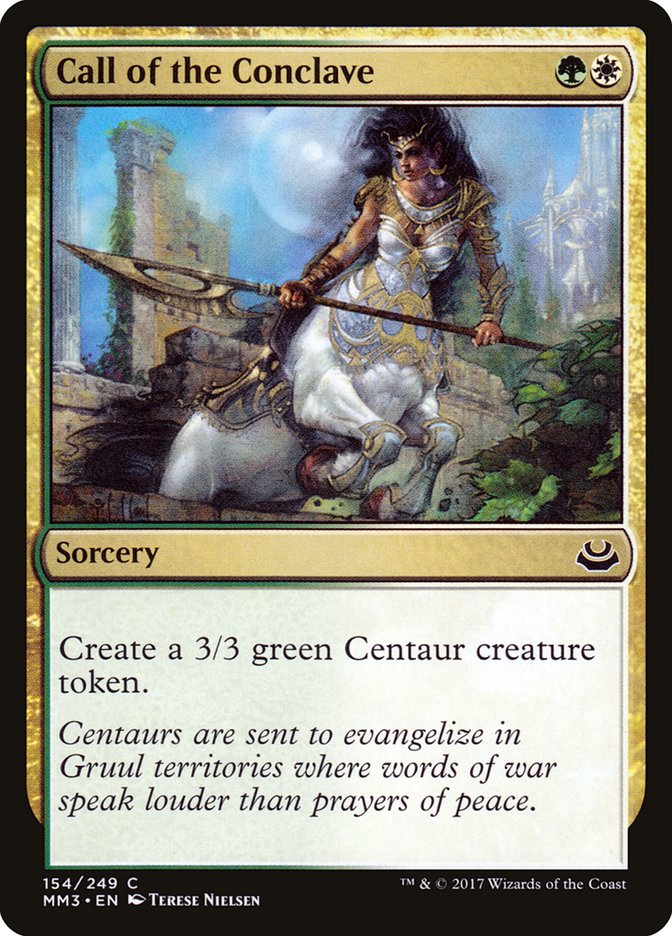 Call of the Conclave [Modern Masters 2017] | Black Swamp Games