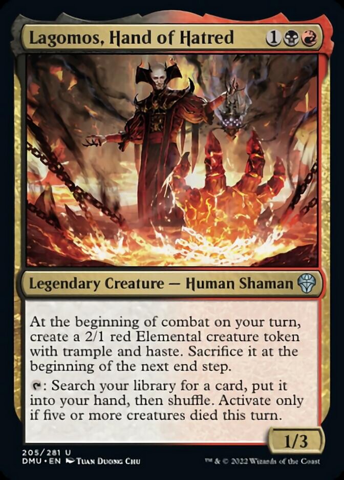 Lagomos, Hand of Hatred [Dominaria United] | Black Swamp Games