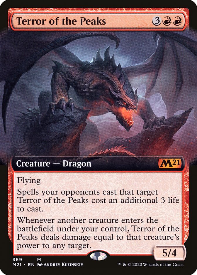 Terror of the Peaks (Extended Art) [Core Set 2021] | Black Swamp Games
