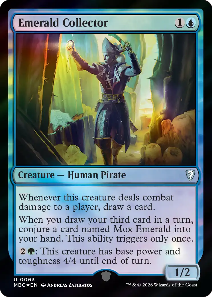 Emerald Collector [Mystery Booster: Commander Edition] | Black Swamp Games