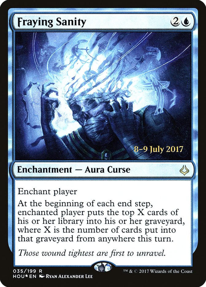 Fraying Sanity [Hour of Devastation Prerelease Promos] | Black Swamp Games