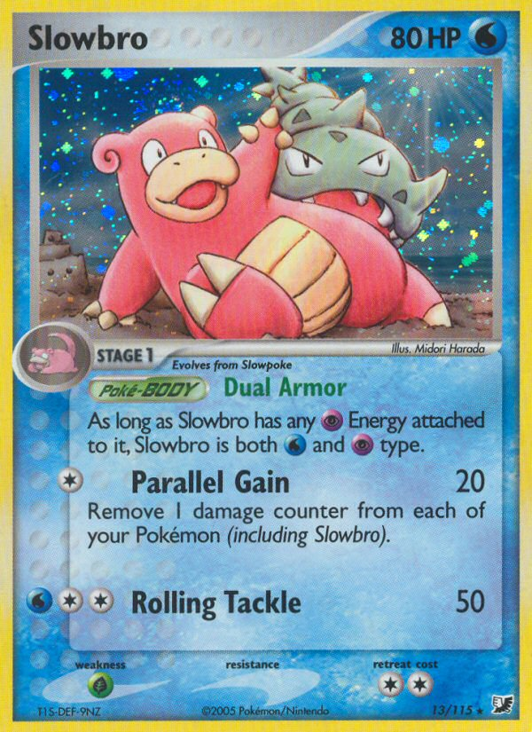 Slowbro (13/115) [EX: Unseen Forces] | Black Swamp Games