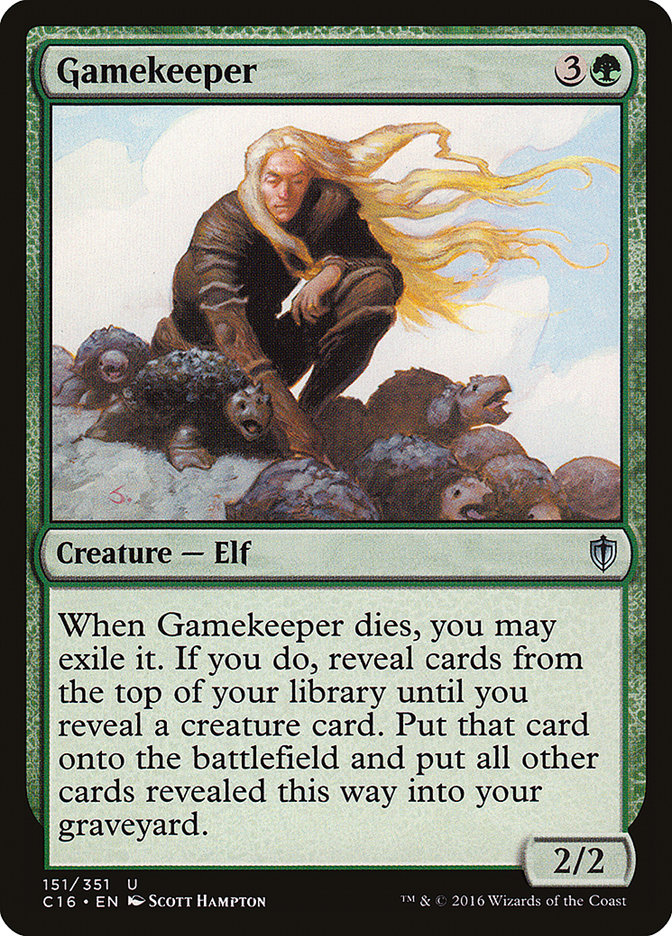 Gamekeeper [Commander 2016] | Black Swamp Games