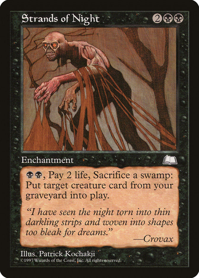 Strands of Night [Weatherlight] | Black Swamp Games
