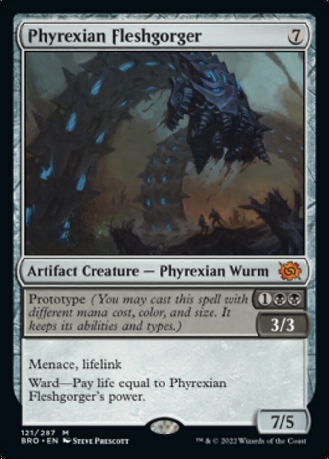 Phyrexian Fleshgorger [The Brothers' War] | Black Swamp Games