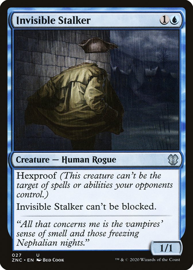 Invisible Stalker [Zendikar Rising Commander] | Black Swamp Games