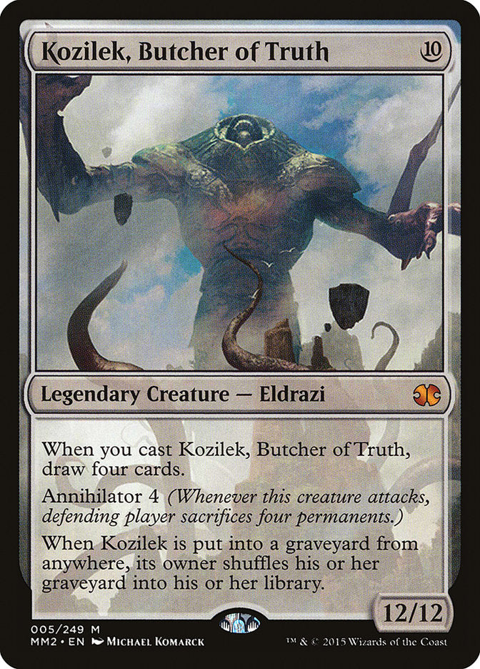 Kozilek, Butcher of Truth [Modern Masters 2015] | Black Swamp Games