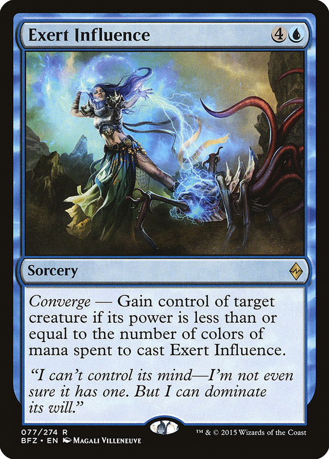 Exert Influence [Battle for Zendikar] | Black Swamp Games