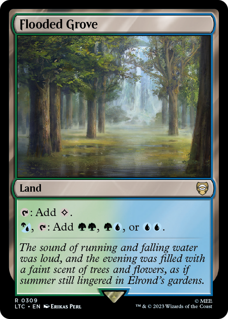 Flooded Grove [The Lord of the Rings: Tales of Middle-Earth Commander] | Black Swamp Games