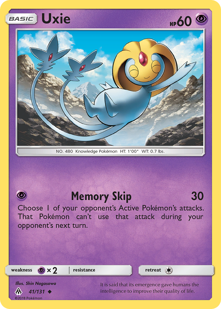 Uxie (41/131) [Sun & Moon: Forbidden Light] | Black Swamp Games