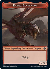 Karox Bladewing // Karox Bladewing Double-Sided Token [Starter Commander Decks] | Black Swamp Games