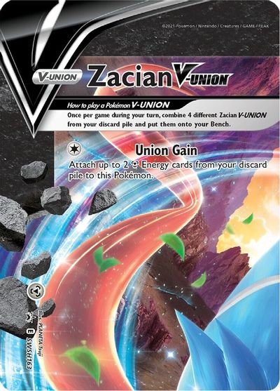 Zacian V-Union (SWSH163) [Sword & Shield: Black Star Promos] | Black Swamp Games