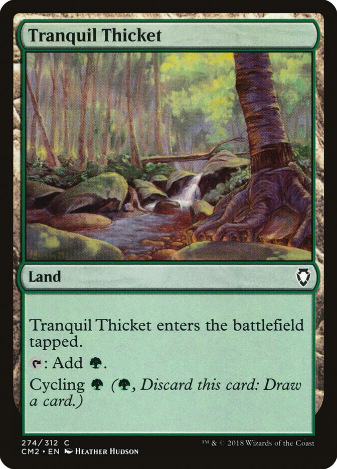 Tranquil Thicket [Commander Anthology Volume II] | Black Swamp Games