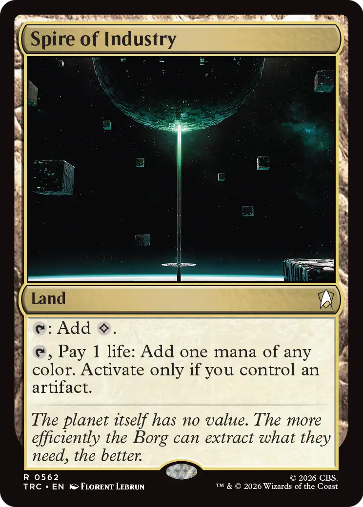 Spire of Industry (Surge Foil) [Star Trek Commander] | Black Swamp Games