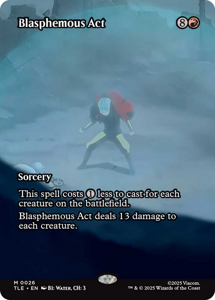 Blasphemous Act (Borderless) [Avatar: The Last Airbender: Eternal-Legal] | Black Swamp Games