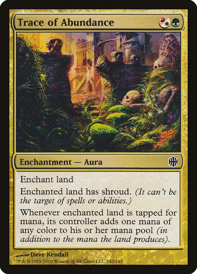 Trace of Abundance [Alara Reborn] | Black Swamp Games
