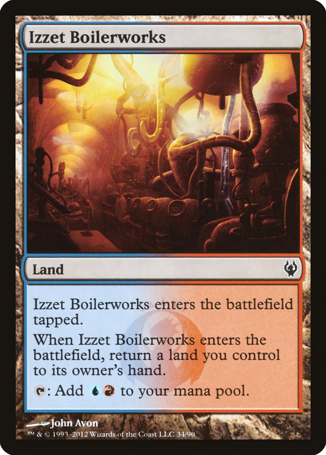 Izzet Boilerworks [Duel Decks: Izzet vs. Golgari] | Black Swamp Games