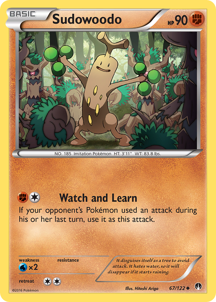 Sudowoodo (67/122) [XY: BREAKpoint] | Black Swamp Games