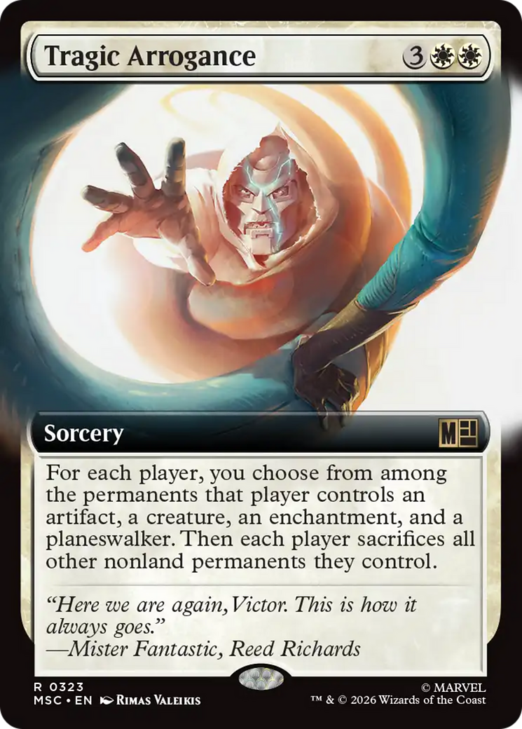 Tragic Arrogance (Extended Art) [Marvel Super Heroes Commander] | Black Swamp Games
