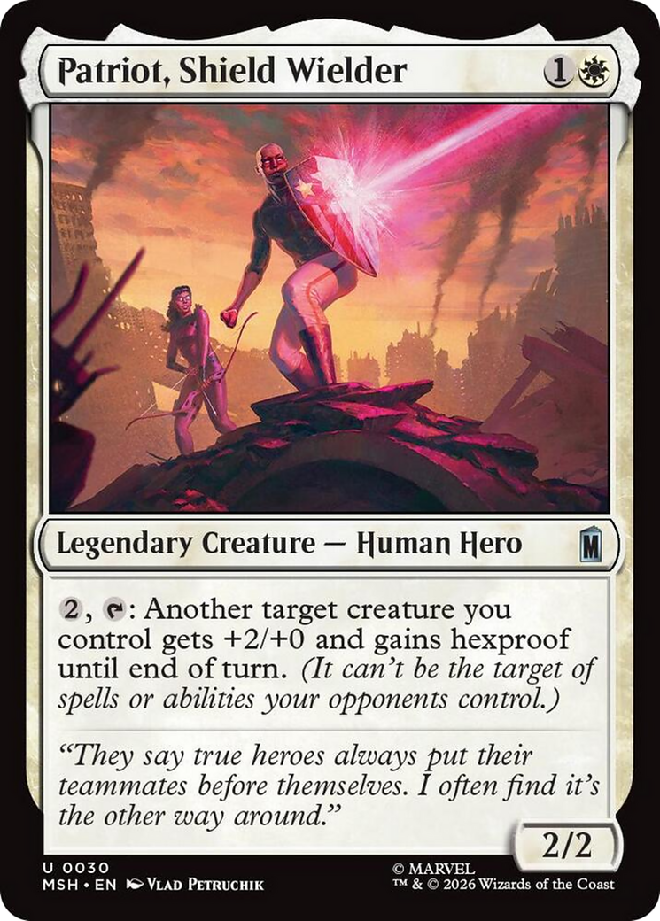 Patriot, Shield Wielder [Marvel Super Heroes] | Black Swamp Games