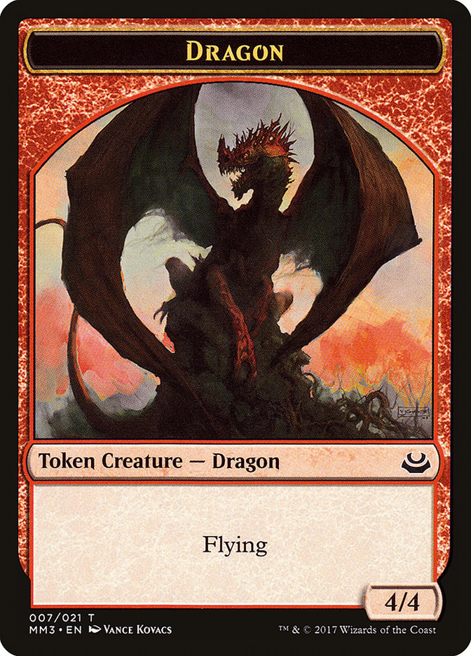 Dragon Token [Modern Masters 2017 Tokens] | Black Swamp Games