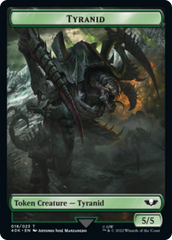 Tyranid (17) // Tyranid (18) Double-Sided Token [Warhammer 40,000 Tokens] | Black Swamp Games