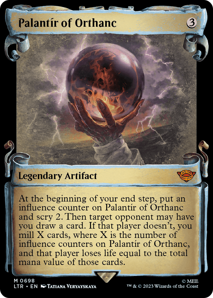 Palantir of Orthanc [The Lord of the Rings: Tales of Middle-Earth Showcase Scrolls] | Black Swamp Games