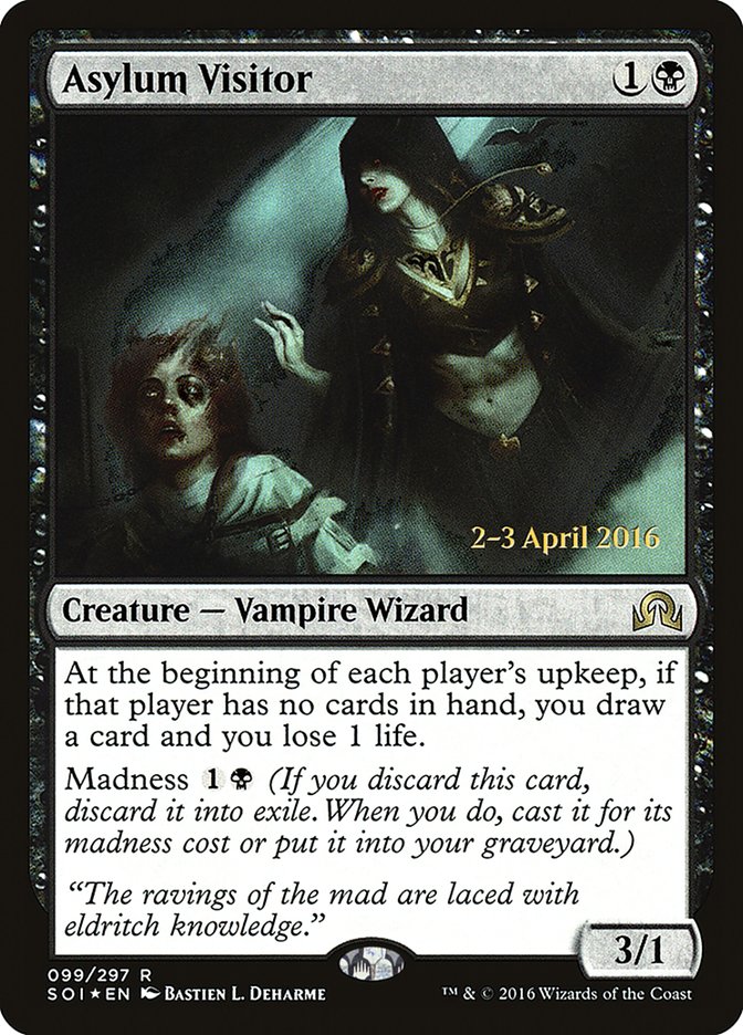 Asylum Visitor [Shadows over Innistrad Prerelease Promos] | Black Swamp Games