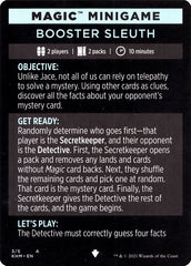 Booster Sleuth (Magic Minigame) [Kaldheim Minigame] | Black Swamp Games