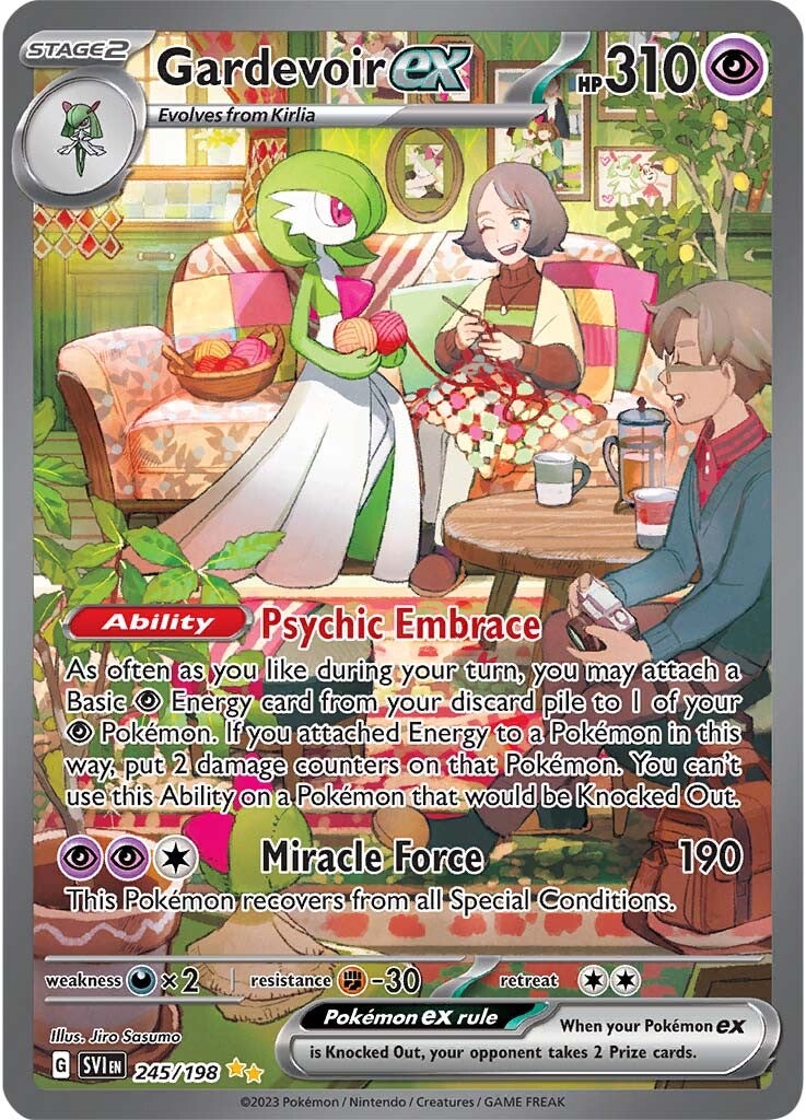 Gardevoir ex (245/198) [Scarlet & Violet: Base Set] | Black Swamp Games