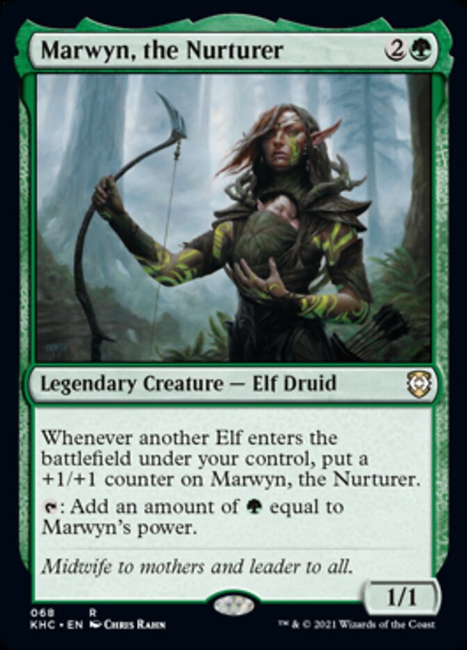Marwyn, the Nurturer [Kaldheim Commander] | Black Swamp Games