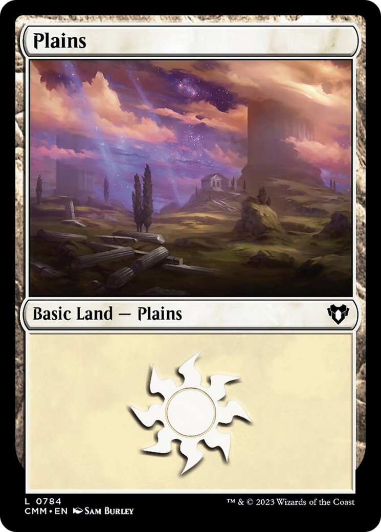 Plains (784) [Commander Masters] | Black Swamp Games