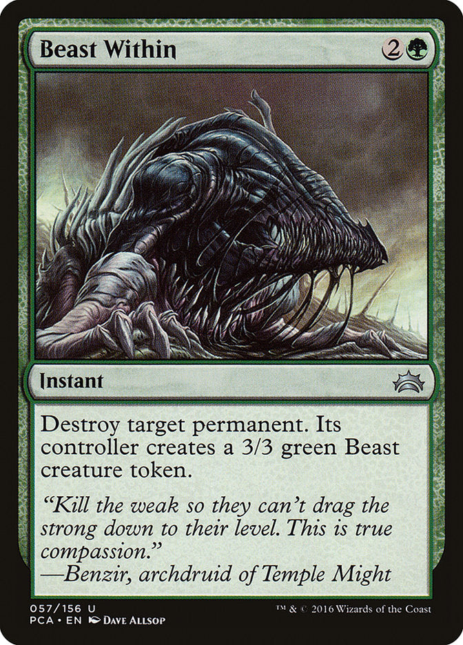 Beast Within [Planechase Anthology] | Black Swamp Games