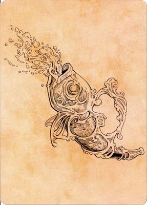 Decanter of Endless Water Art Card [Commander Legends: Battle for Baldur's Gate Art Series] | Black Swamp Games