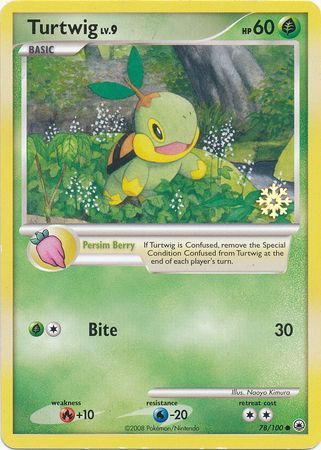 Turtwig (78/100) [Countdown Calendar Promos] | Black Swamp Games