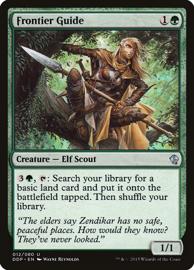 Frontier Guide [Duel Decks: Zendikar vs. Eldrazi] | Black Swamp Games