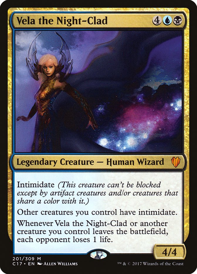 Vela the Night-Clad [Commander 2017] | Black Swamp Games