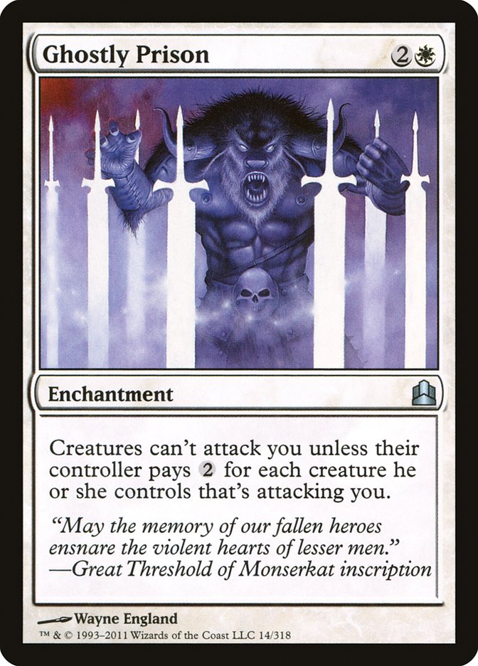 Ghostly Prison [Commander 2011] | Black Swamp Games