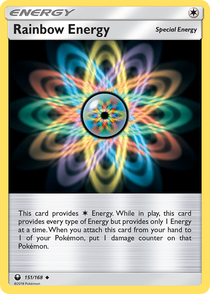 Rainbow Energy (151/168) [Sun & Moon: Celestial Storm] | Black Swamp Games