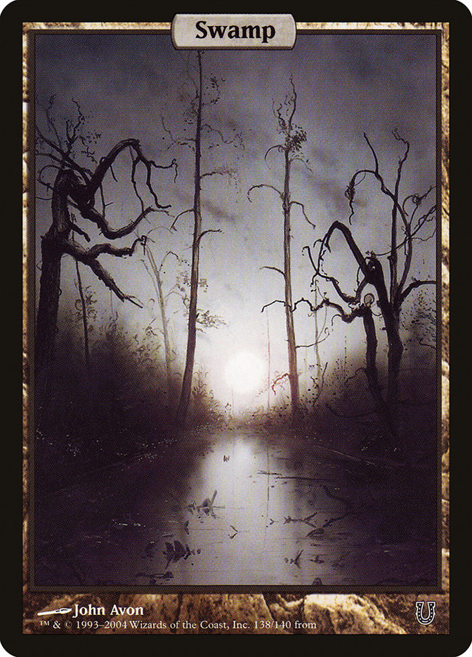 Swamp (138) [Unhinged] | Black Swamp Games