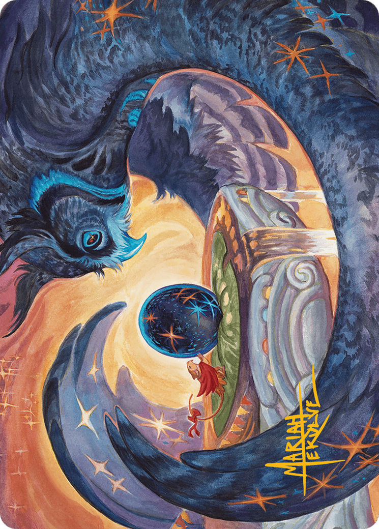 Dawn's Truce Art Card (Gold-Stamped Signature) [Bloomburrow Art Series] | Black Swamp Games