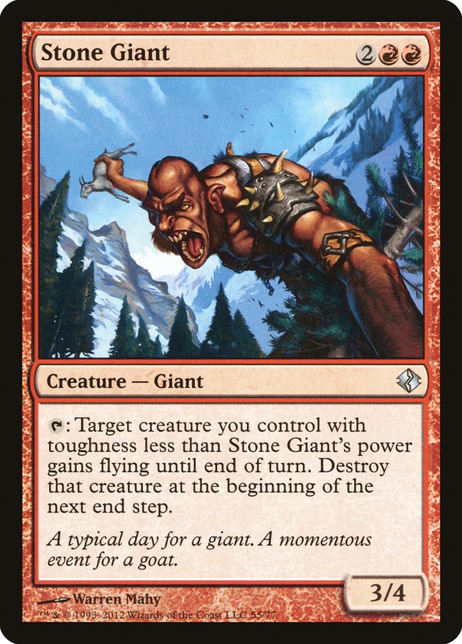 Stone Giant [Duel Decks: Venser vs. Koth] | Black Swamp Games