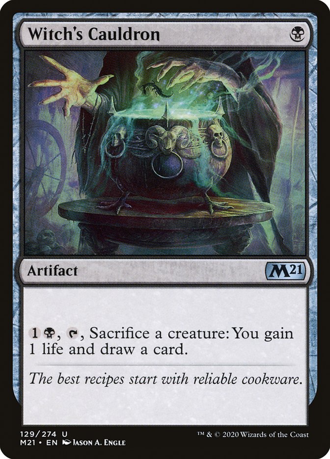Witch's Cauldron [Core Set 2021] | Black Swamp Games