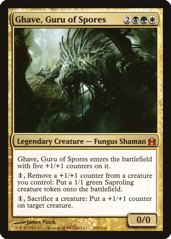 Ghave, Guru of Spores [Commander 2011] | Black Swamp Games