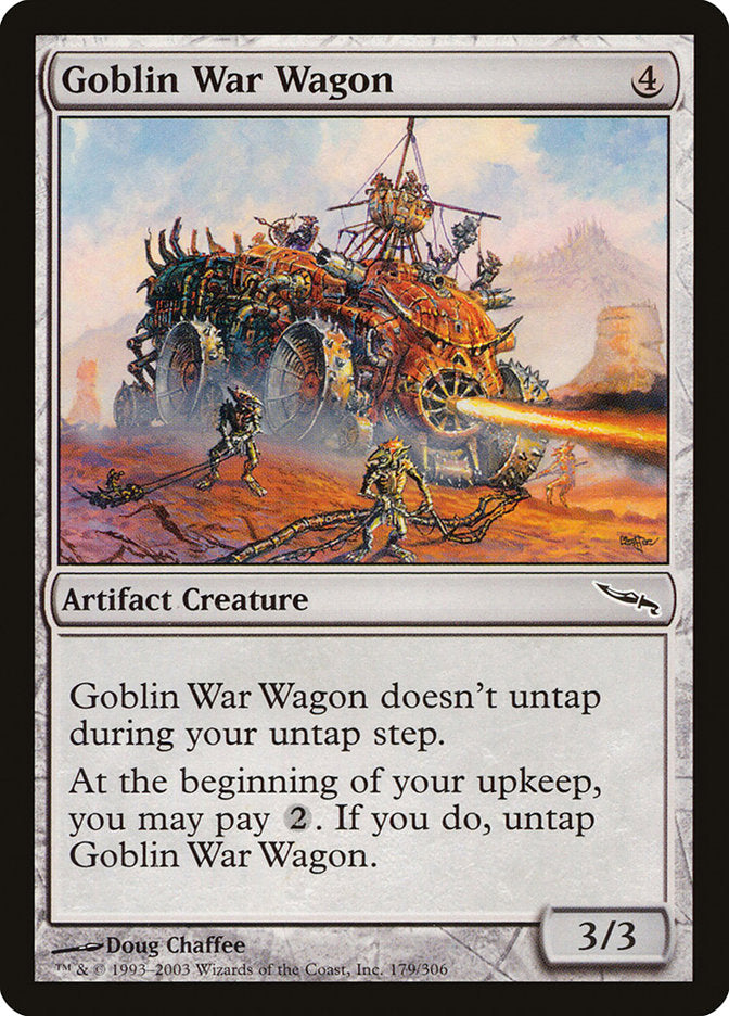 Goblin War Wagon [Mirrodin] | Black Swamp Games