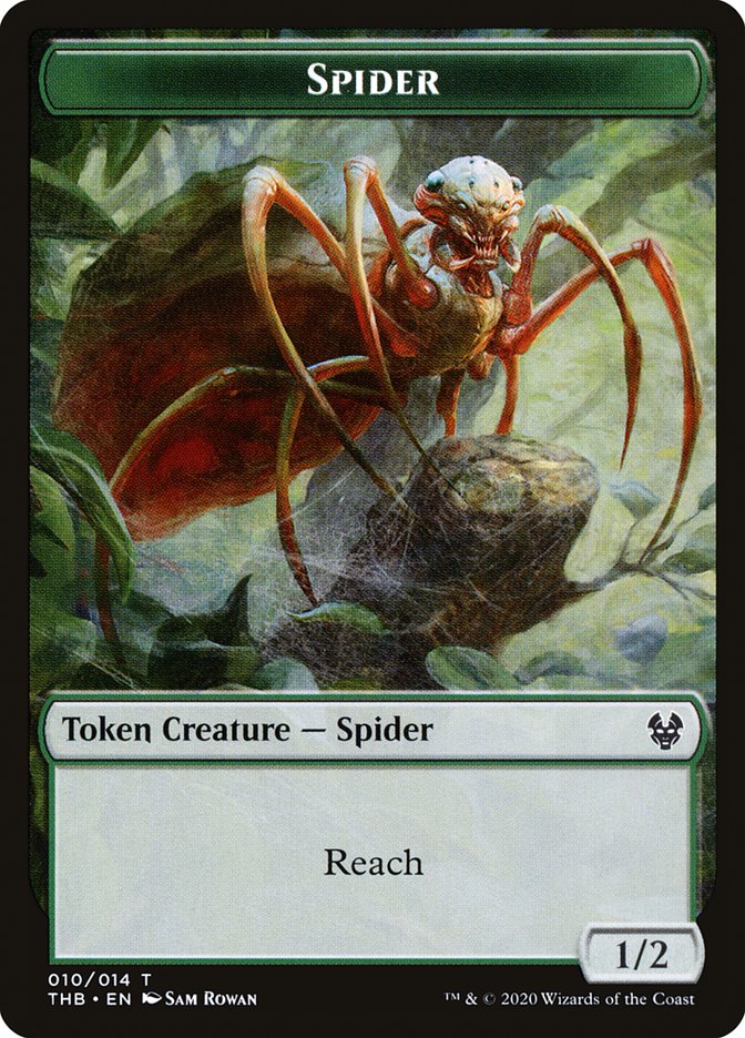Spider Token [Theros Beyond Death Tokens] | Black Swamp Games