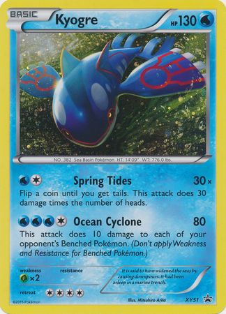 Kyogre (XY51) (Jumbo Card) [XY: Black Star Promos] | Black Swamp Games