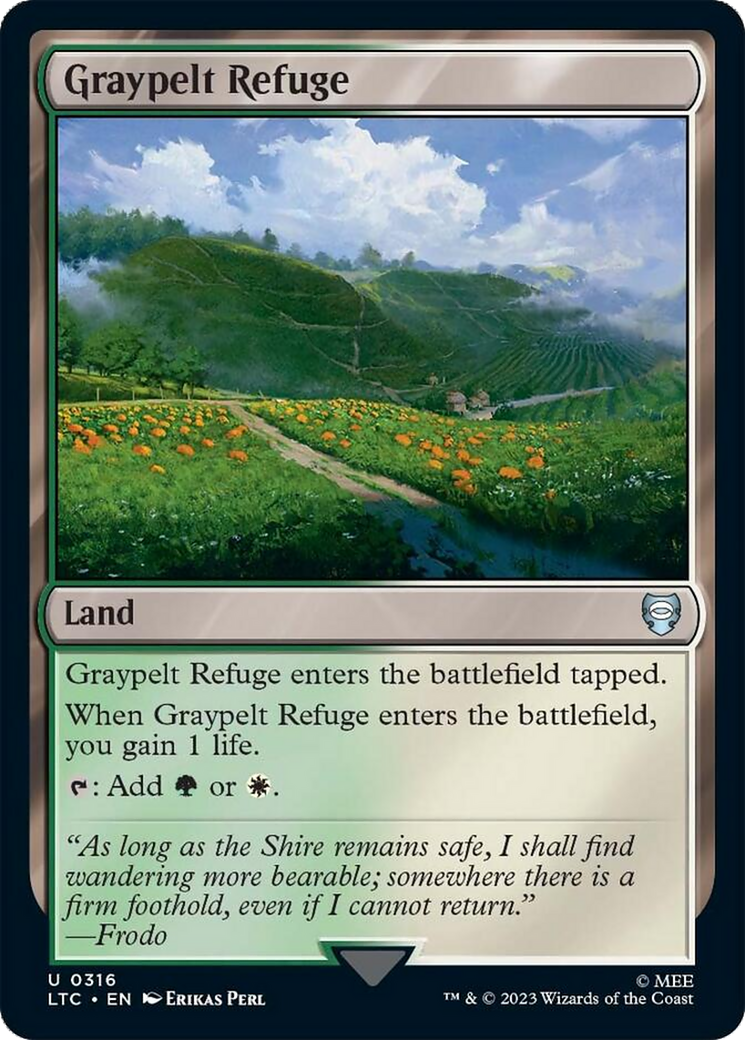 Graypelt Refuge [The Lord of the Rings: Tales of Middle-Earth Commander] | Black Swamp Games