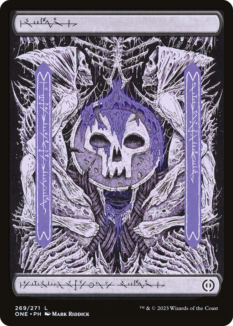 Swamp (269) (Phyrexian) [Phyrexia: All Will Be One] | Black Swamp Games